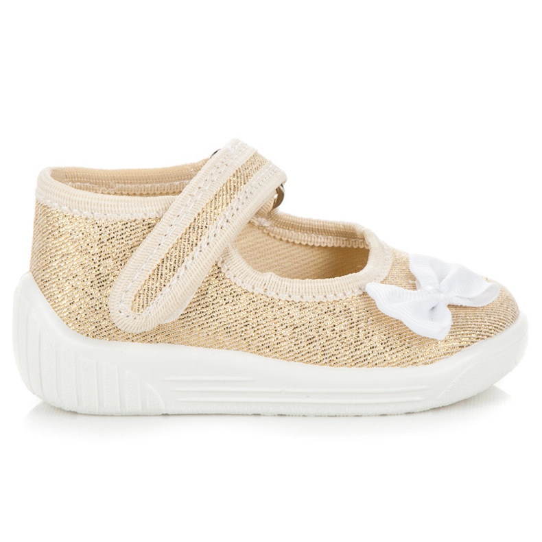 Reweks Zlatne cipele s lukom zlatna