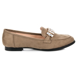 Vices Cipele od antilopa s ukrasom zelena