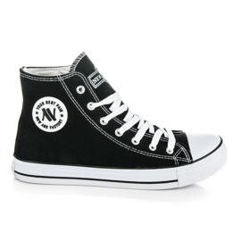 New Age Muške visoke tenisice crna