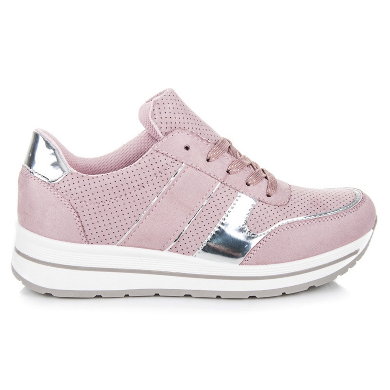 Seastar Cipele od antilopa na platformi ljubičasta