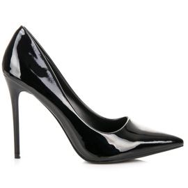 Seastar Seksi lakirane potpetice crna