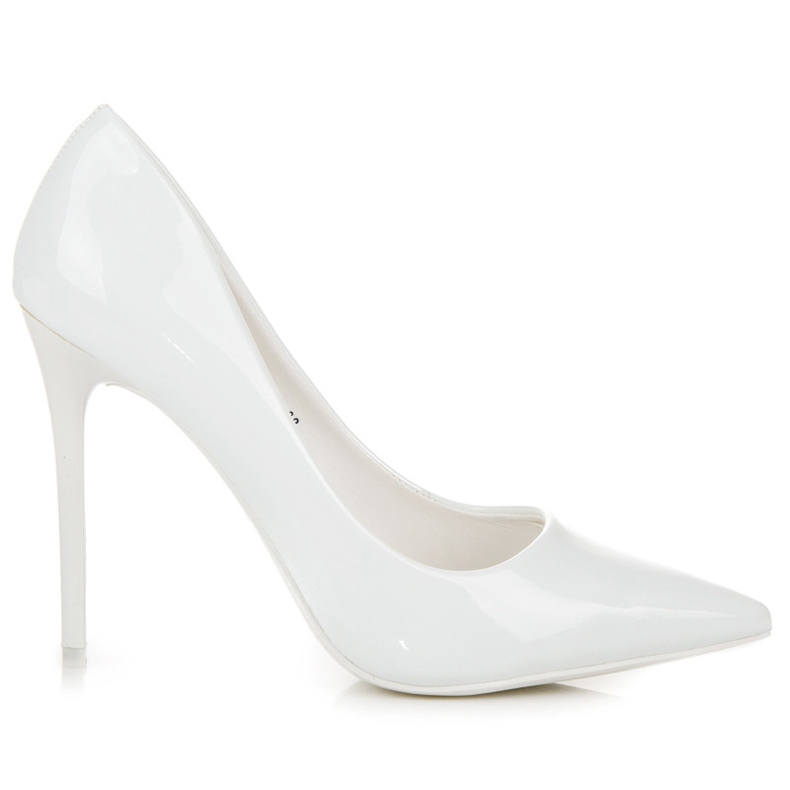 Seastar Seksi lakirane štikle bijela