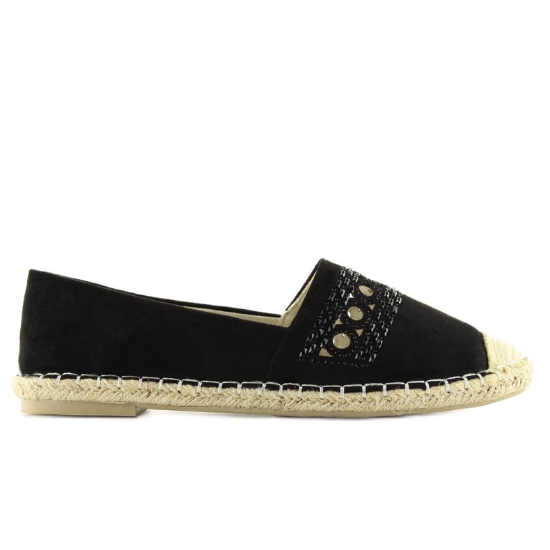 Crne ženske espadrile SK135 Black crno