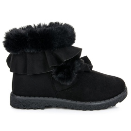 Seastar Crne čizme s volanom crna