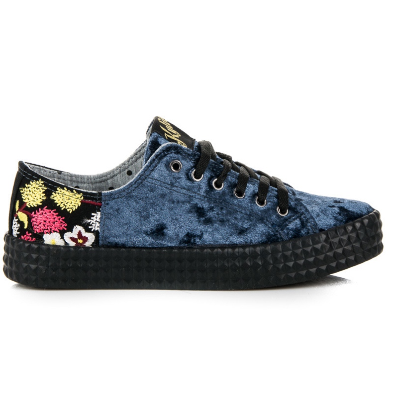 Kylie Velur plave tenisice plava