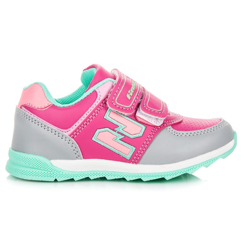 Hasby Tenisice s čičak ružičasta