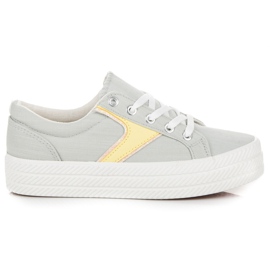 Kylie Tenisice na platformi siva