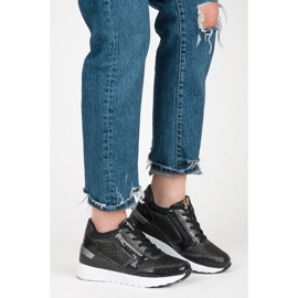 Kylie Sportske cipele na klin crna