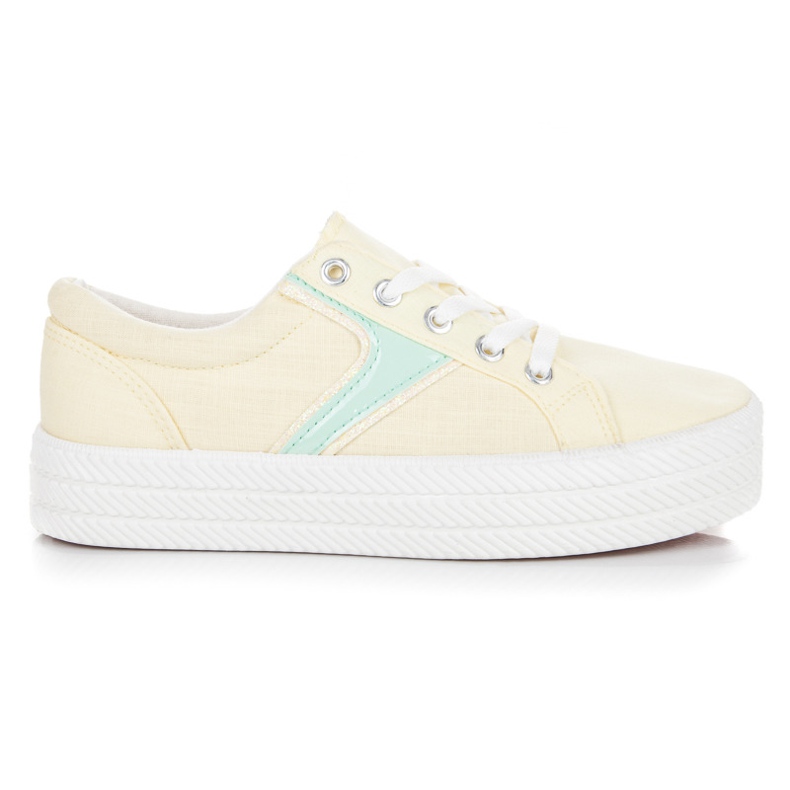 Kylie Tenisice na platformi žuta boja