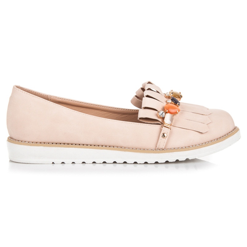 Vices Natikače s perlama smeđa