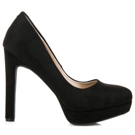 Vices Suede pete na platformi crna