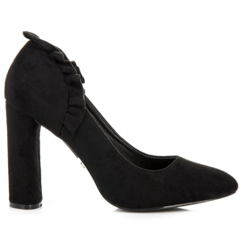 Seastar Pumpe na stupu s volanom crna