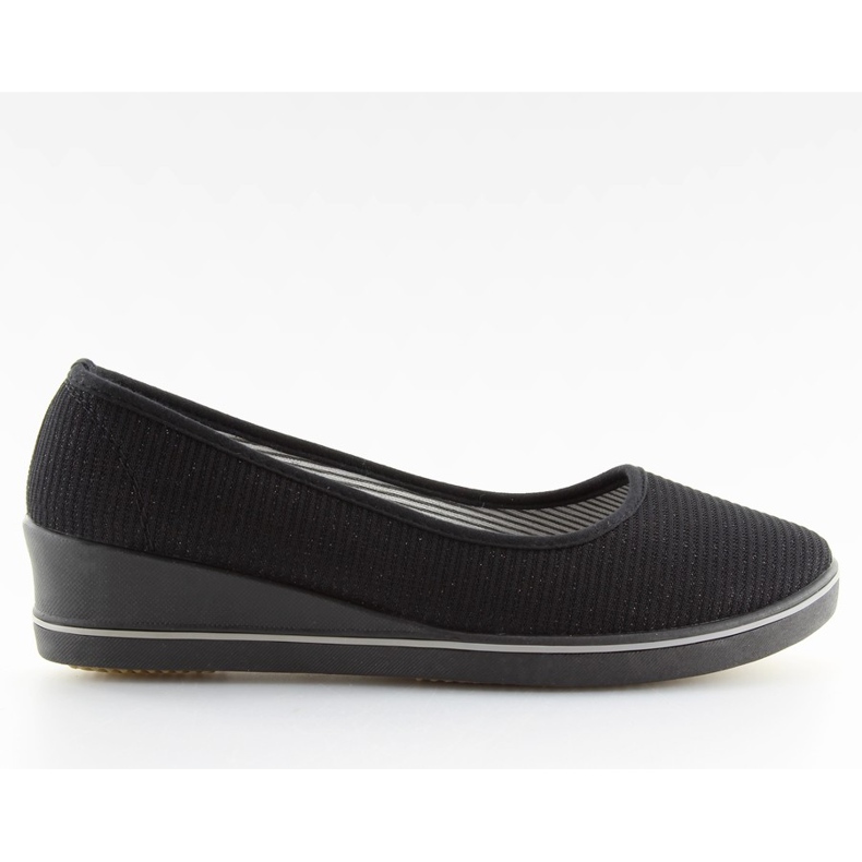 Crne c21v crne balerinke na klin crno