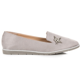 Bestelle Slip-on Lords sa zvijezdom siva