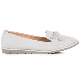 Sergio Todzi Suede Lords s mašnom siva