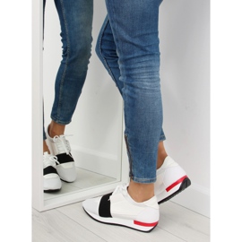 Bijela 16-515 BIJELA / CRVENA sportska obuća crno