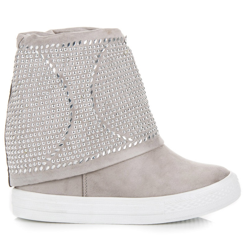 SDS Tamnosive proljetne čizme siva