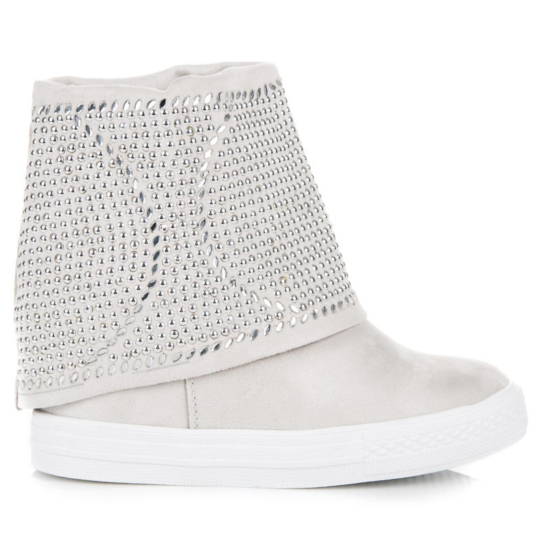 SDS Svijetlosive proljetne čizme siva