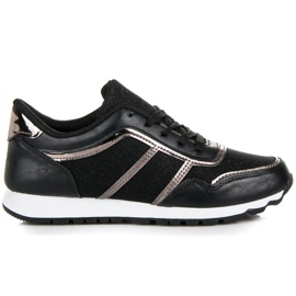 Crne tenisice sa svjetlucavima crna