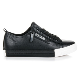 Tenisice na platformi crna