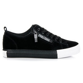 Antilop tenisice na platformi crna