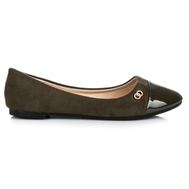 Seastar Balerinke s lakiranim prstom zelena