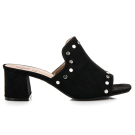 Kylie Antilop papuče na stupu crna