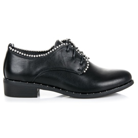 Seastar Vezane ženske cipele crna