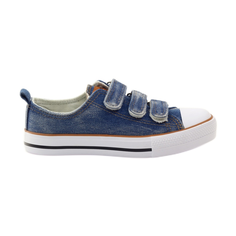American Club American dk jeans tenisice plava