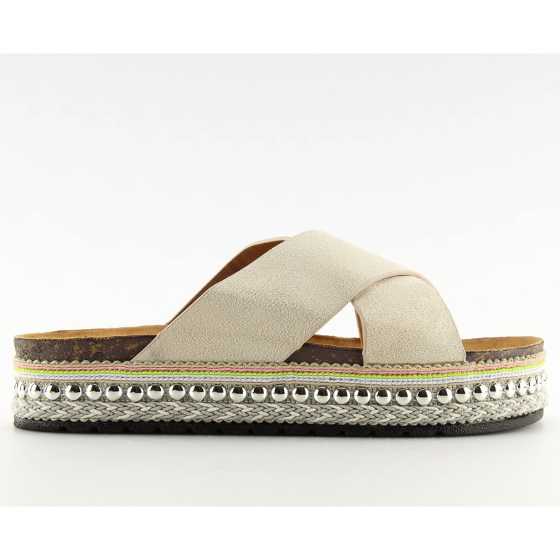 Ženske bež papuče CK15P bež