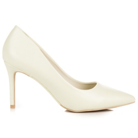 Vices Pastelne visoke potpetice višebojan žuta boja