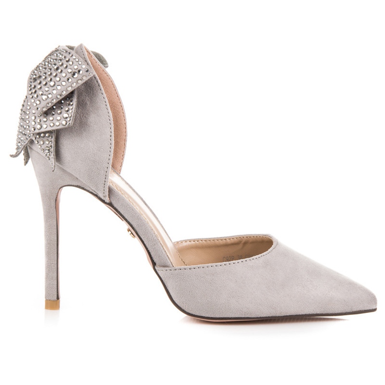 Seastar Antilop pete s mašnom siva