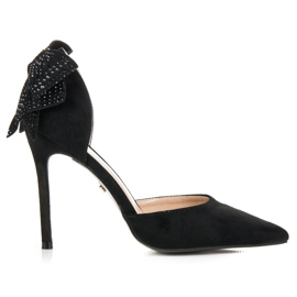 Seastar Antilop pete s mašnom crna