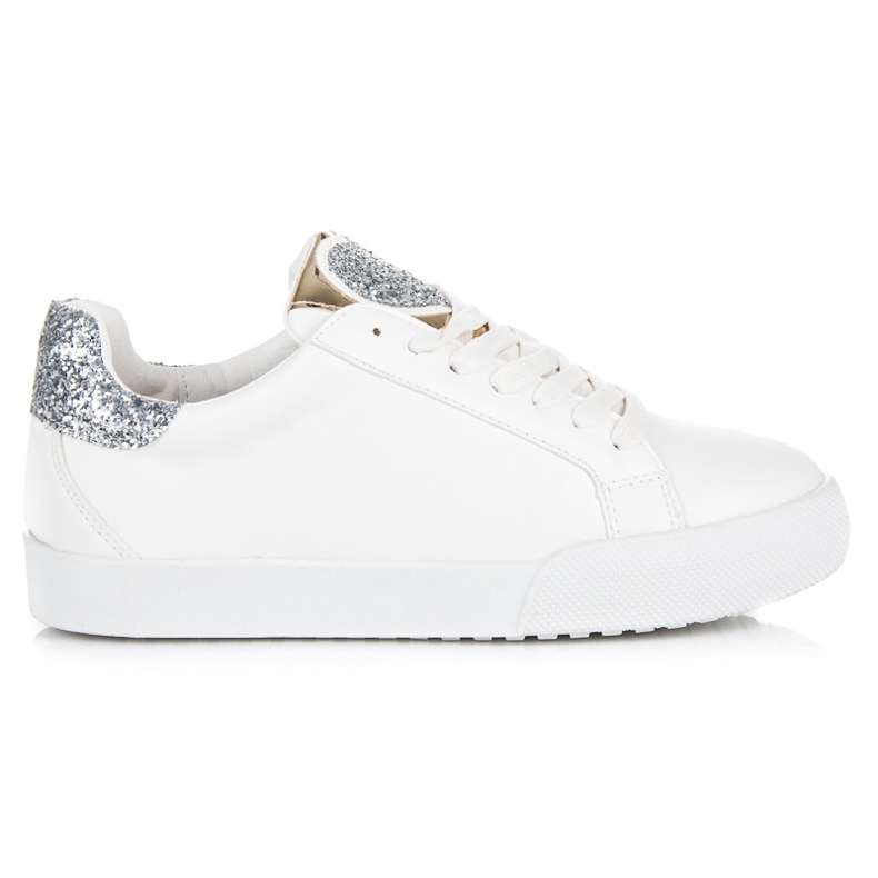 Vices Bijele tenisice slatkog srca bijela siva