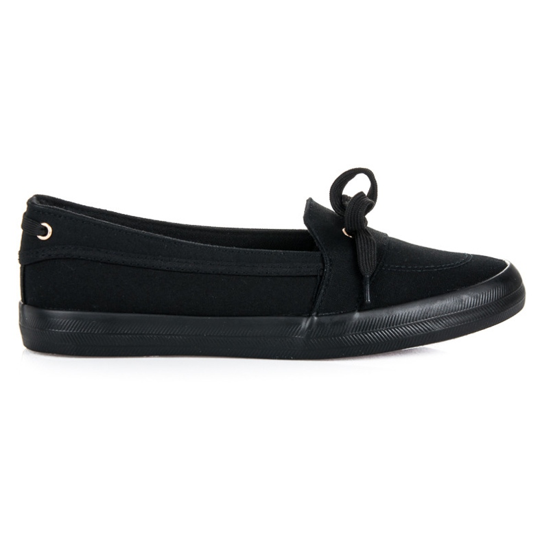 Seastar Crne slip-on tenisice crno