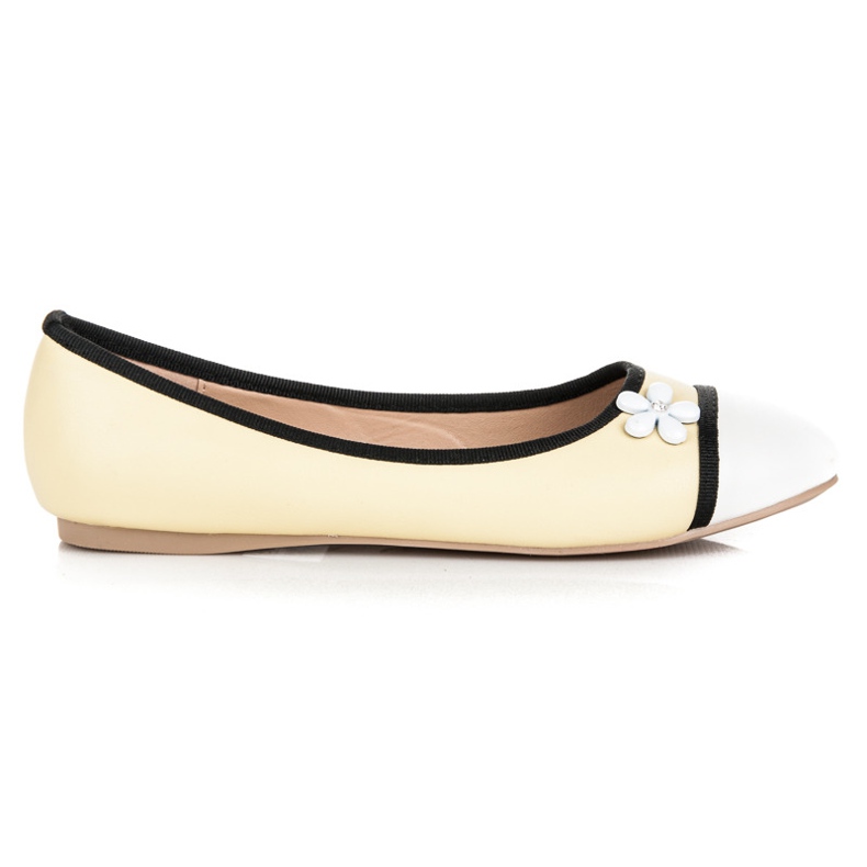 Vices Balerina s cvijetom žuta boja