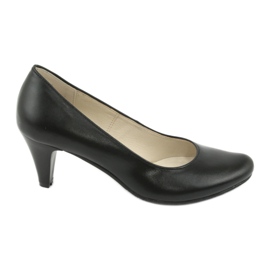 Gregors 465 crne kožne poslovne cipele crna