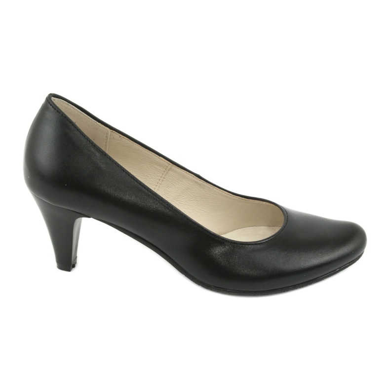 Gregors 465 crne kožne poslovne cipele crno