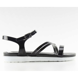 Gumene ženske sandale 9-53 crne Ii-Gat crna