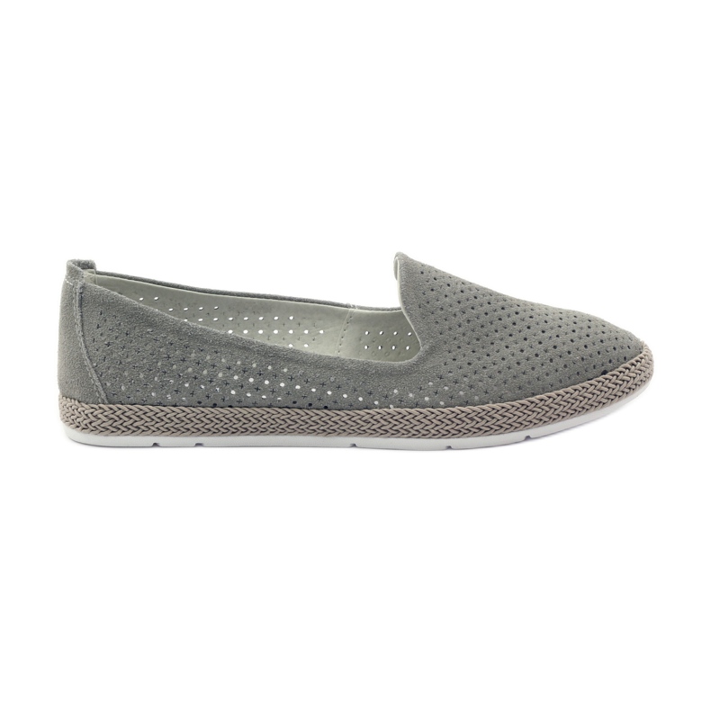 Filippo Grey Lords balerine F 081 espadrile siva
