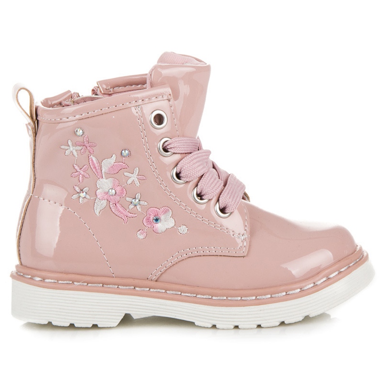 American Club Papuče američkog kluba s patentnim zatvaračima ružičasta