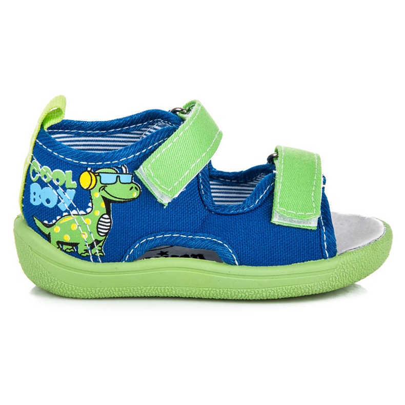 American Club Papuče s otvorenim prstima plava