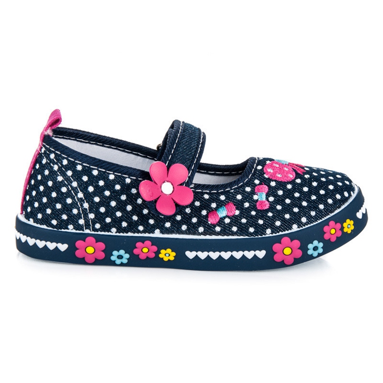 American Club Mornarsko plave čizme na čičak plava