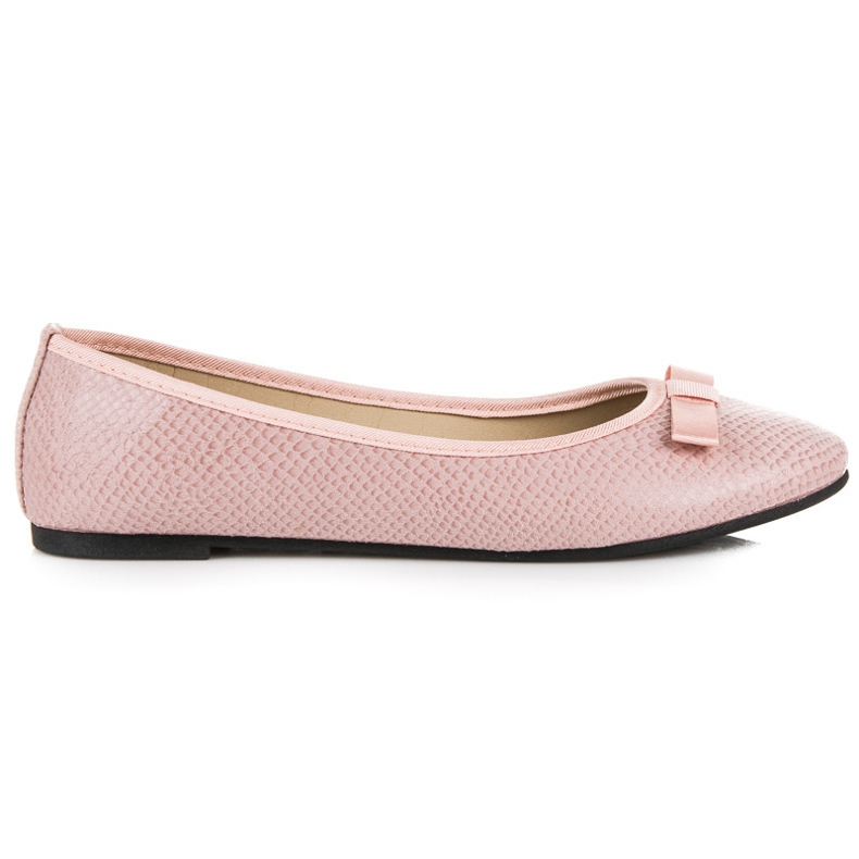 Ružičasta balerina s uzorkom