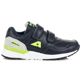 American Club Velcro američke cipele plava