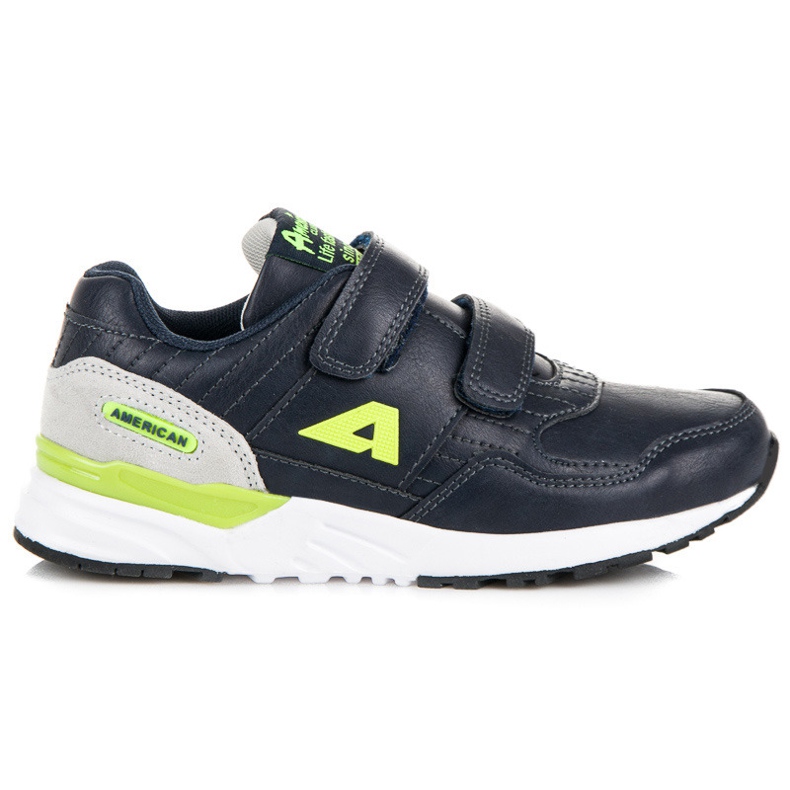 American Club Velcro američke cipele plava