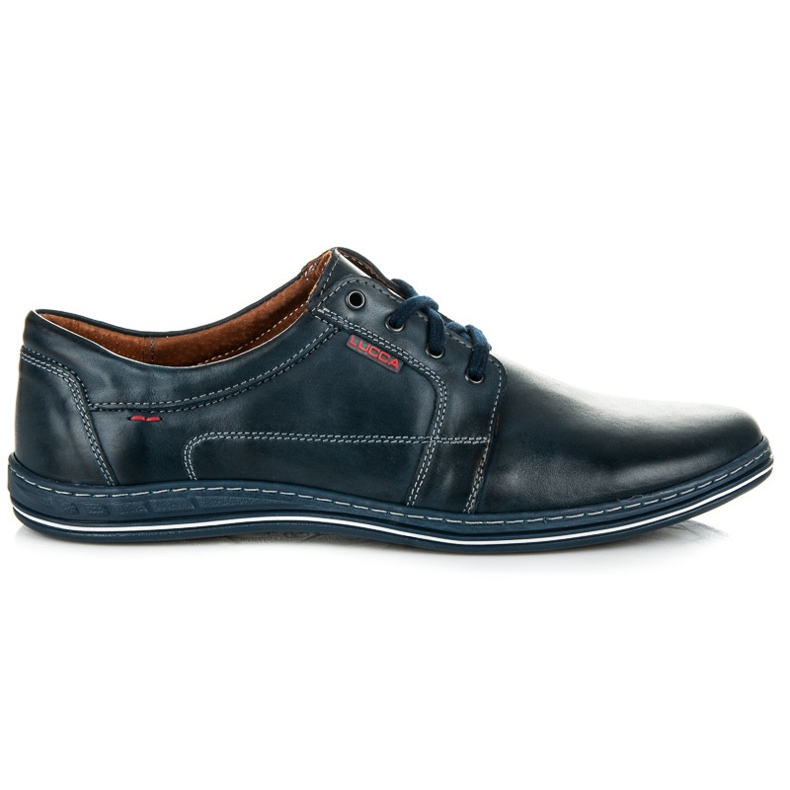 Lucca Ležerne cipele na vezanje plava