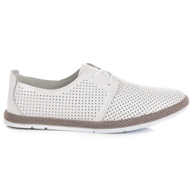 Vinceza Ažur cipele s uvezom od vinceze bijela