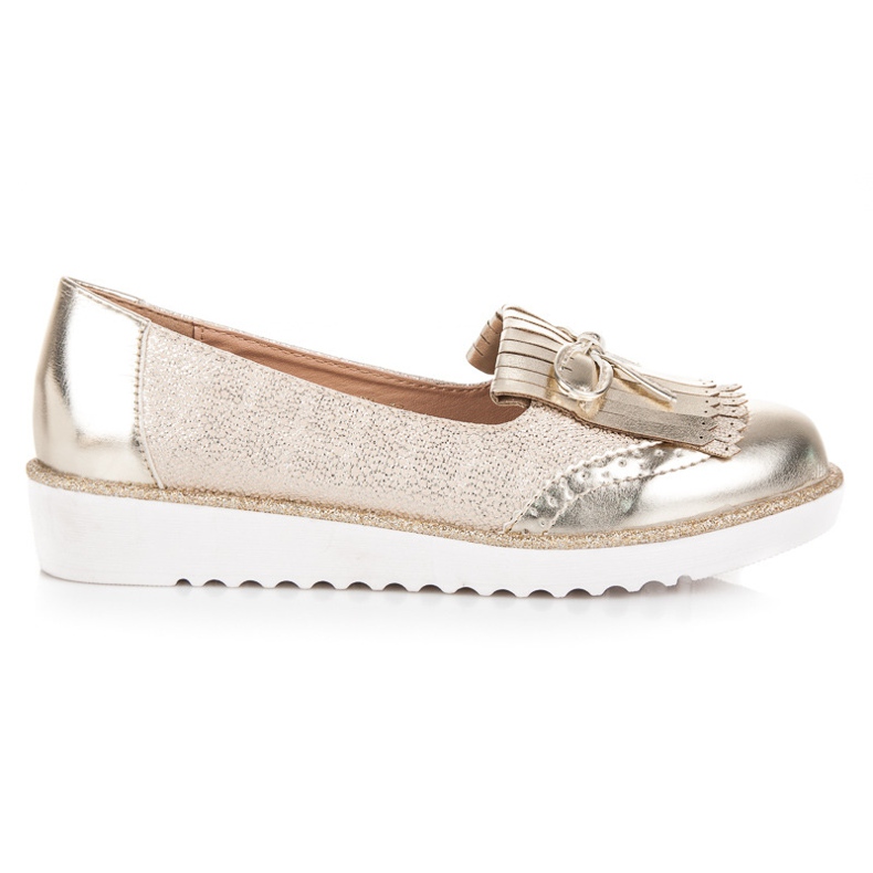 Mokasine na platformi vices žuta boja