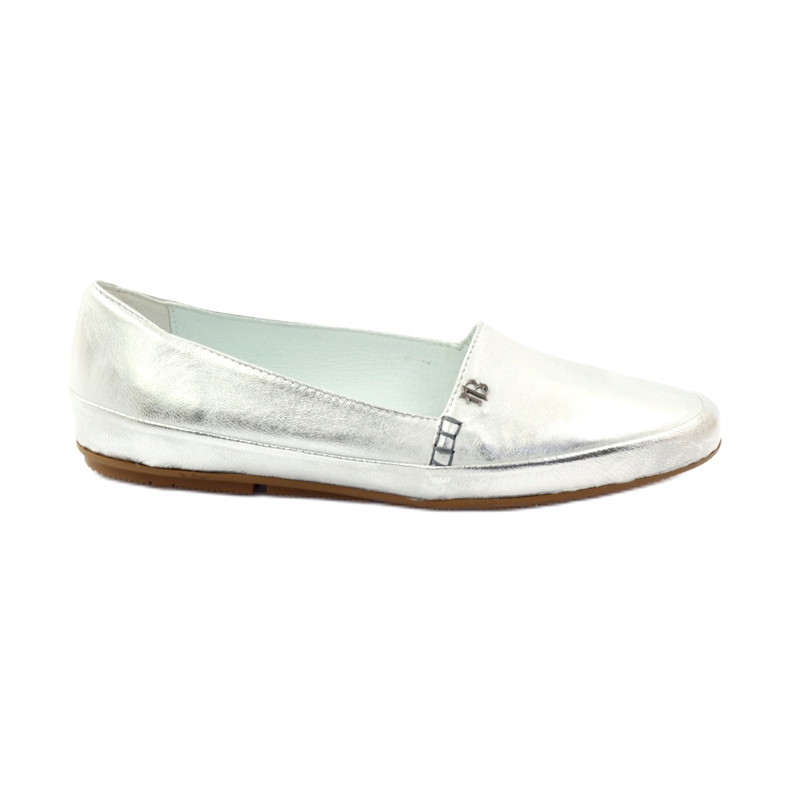 Badura 6352 ženske srebrne cipele srebro